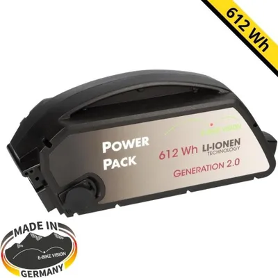 Obrázok produktu pre E-Bike Vision Power Pack 17 Ah 612 Wh 36V batéria pre Bosch Classic down tube
