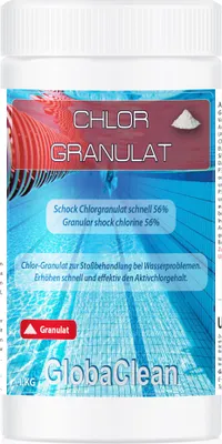 Produktbild von 1 kg Pool Schock Chlorgranulat