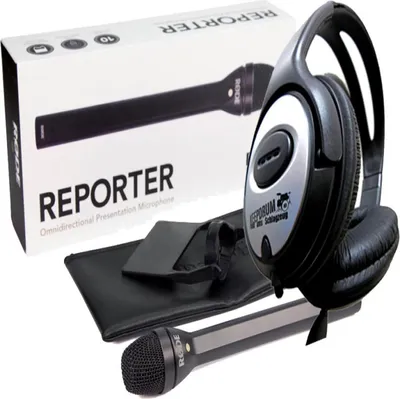 Zdjęcie produktu dla Mikrofon Rode Reporter ze słuchawkami