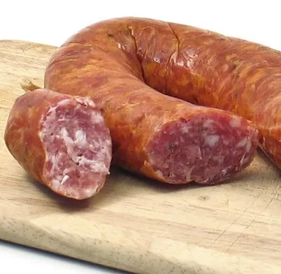 Produktbild von Vetschauer Mettwurst im Ring (5 Würste à 200 g)