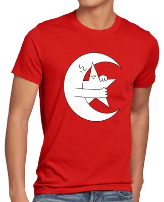 Produktbild von style3 Türkiye Demokrasi Herren T-Shirt Demokratie Türkei Flagge Halbmond
