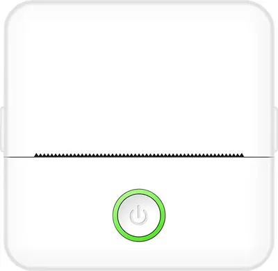 Obrázok produktu pre ZELURXX Prenosná mini Bluetooth fototlačiareň, bezdrôtová, kompatibilná so smartfónom, termotlačiareň, DIY nálepky, okamžité fotografie, deti, domáce použitie, biela