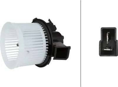 Immagine prodotto di Ventilatore interno 12 V 186 W a 2 poli HELLA adatto, tra l'altro, per FIAT PANDA