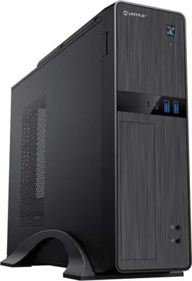 Image de UNYKAch UK2011, Ordinateur de bureau, PC, Noir, Micro ATX, ABS, SGCC, 6 cm
