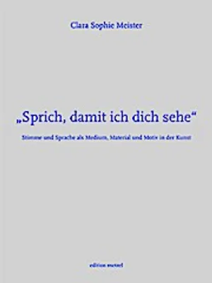 Produktbild von Sprich, damit ich dich sehe