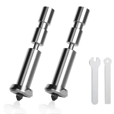 2er-Pack 0,4 mm gehärtete Stahldüse für Kobra 3 Max Combo