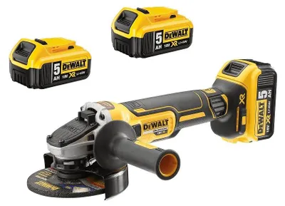 Produktbild von DeWalt DCG405P3T-QW Akku-Winkelschleifer 125mm 9000min 3x5Ah 18V Li mit Koffer