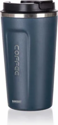 Produktbild von Thermobecher, Reisebecher, Edelstahl, modern, Arty 450 ml Blau