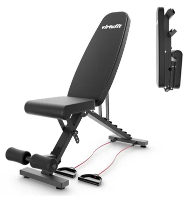 Obrázok produktu pre VirtuFit FB100, skladacia posilovacia lavička, nastaviteľná, nosnosť do 200 kg