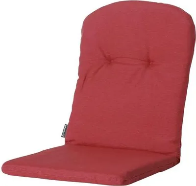 Produktbild von Madison Tuinstoelkussen Kuip hoch 45x96 cm in Ziegelrot, wasserabweisend, bequem und pflegeleicht