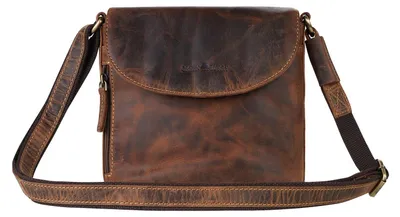 Produktbild von GREENBURRY Umhängetasche Vintage Crossbody Bag Brown braun