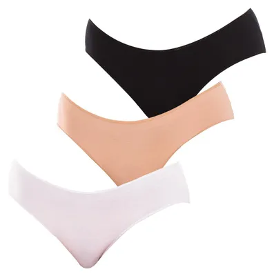 Produktbild von Q-EN 3er-Pack Damen-Bambusslips Q905