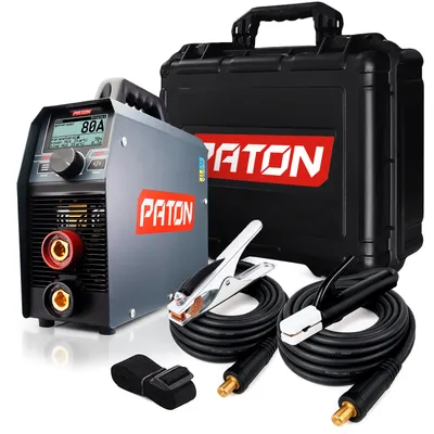 Produktbild von PATON Lichtbogenschweißgerät PRO-250 – Inverter-Schweißgerät 250A mit MMA-, TIG-Modi & Pulsfunktion – Eingang 230V