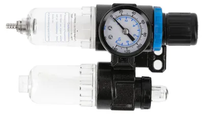 Produktbild von Högert Filter, Öler, mit Manometer 1/4", 25 / 15 ml