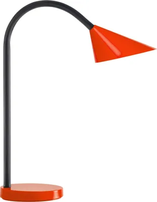 Produktbild von Unilux SOL, Schwarz, Rot, Elastomer, Metall, Kunststoff, Büro, 1 Glühbirne(n), LED, 3000 K