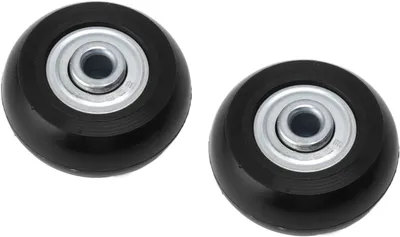 Produktbild von Ersatzräder für Gepäck, Langlebige Lenkrollen aus PolyurethanGummi, 2 Stück für Koffer, Reparaturset 40 mm x 18 mm