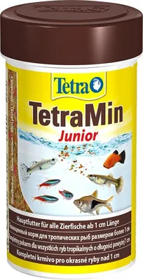 Obrázok produktu pre Tetra Min Junior 100ml - krmivo Tetra pre mladé ryby