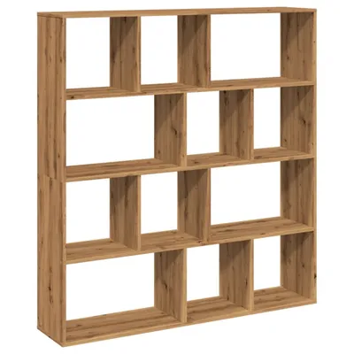 Obrázok produktu pre vidaXL Artisan dubová knižnica 132x29x141,5 cm materiál na báze dreva