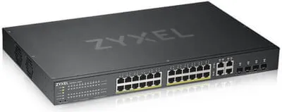 Zdjęcie produktu dla Zyxel GS1920-24HPv2, Zarządzany, Gigabit Ethernet (10/100/1000), Obsługa PoE, Możliwości montowania w stelażu