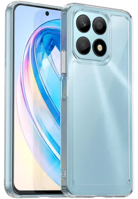 Produktbild von Mobigear Crystal – Transparente Handyhülle für Honor X8A – Hartschalenhülle, Rückseite – Transparent