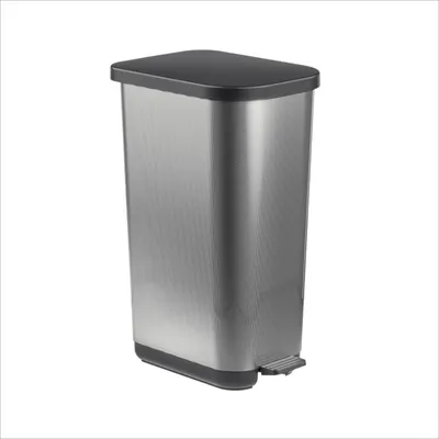 Produktbild von Rotho Abfalleimer 60 L ORBE- Treteimer Geruchsdicht - Abfallbehälter 42,3 x 31,7 x 67,7 cm - Mülleimer mit Softclose - Tretabfalleimer