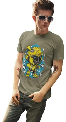 Produktbild von D&B Férfi Uni Polo PC00006 Bumble Bee MilitärGrün-Größe XL