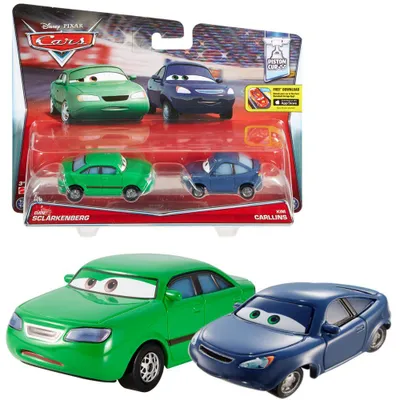 Produktbild von Auswahl Doppelpack | Disney Cars | Fahrzeug Modelle | Die Cast 1:55 Dan Sclarkenberg & Kim Carllins