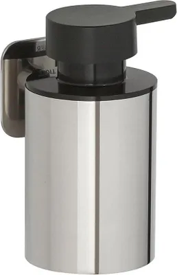 Image de Distributeur de savon autocollant avec ruban adhésif 3M, en acier inoxydable