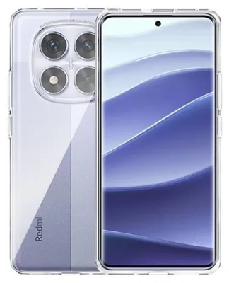 Obrázok produktu pre Puzdro na mobilný telefón pre Xiaomi Redmi Note 14 Pro 5G/Poco X7 5G, tenké, priehľadné puzdro z TPU, odolné proti poškriabaniu a nárazom