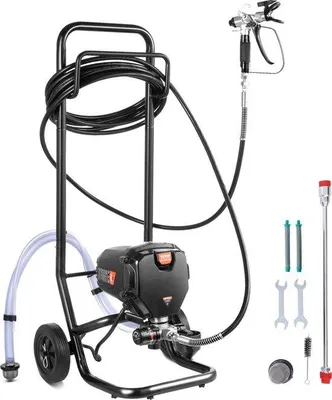 Productafbeelding van Famanu spuitsysteem voor verf zonder luchttoevoer - 3000 PSI - 750 W - Zwart