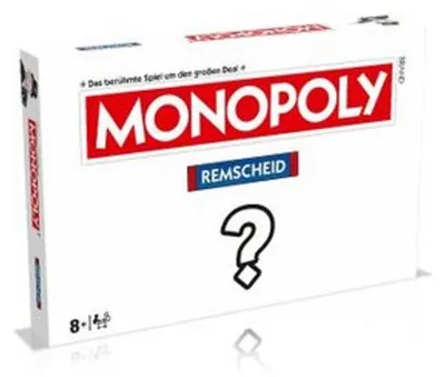 Obrázek produktu pro Merc  Monopoly - Remscheid  Brettspiel - Diverse  - (Spielwaren / Merch Brett-/Kartenspiele, Puzzle)