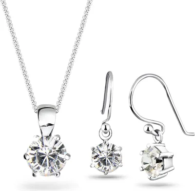 Produktbild von ELLI Damenschmuckset mit elegantem Anhänger-Design, vielseitig kombinierbar