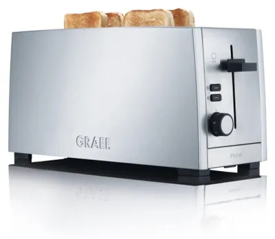 Zdjęcie produktu dla Graef TO 100, 4 kaw., Srebrny, 1380 W, 116 mm, 380 mm, 190 mm