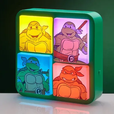 Produktbild von Numskull Tischlampe Teenage Mutant Ninja Turtles 3D