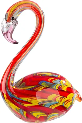 Produktbild von Casablanca by Gilde Figur Vogel Flamingo mehrfarbig H. 17 cm, 59377