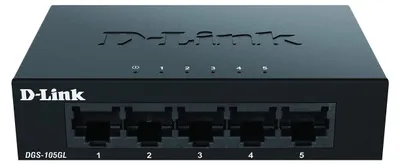 Obrázok produktu pre D-Link DGS-105GL/E, Nespravované, Gigabit Ethernet (10/100/1000)