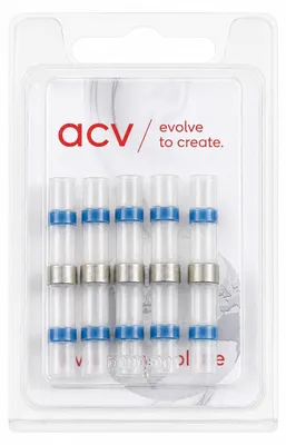Produktbild von ACV - Lötverbinder 2.8mm²-4,0mm²/42mm blau 5 Stück