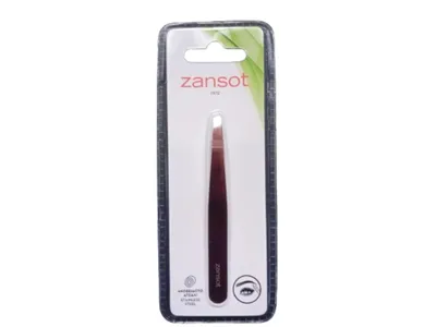 Obrázek produktu pro Zansot Pinzeta široká šikmá červená