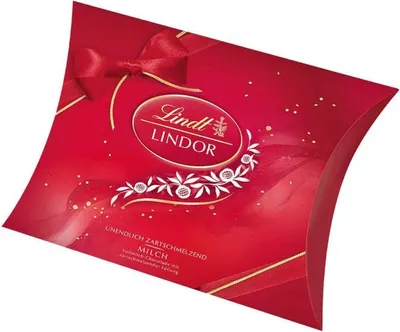 Produktbild von Lindt Lindor Milch Vollmilch-Schokolade Kissenpackung 250g
