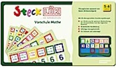 Produktbild von SteckLÜK. Vorschule Mathe: Alter 5 - 6 (grün)