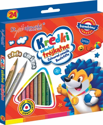 Produktbild von Bambino Bleistiftfarben 24 Farben 18 Cm 2076 A'8