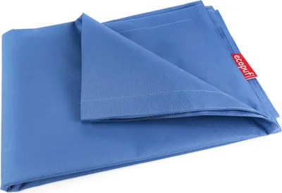 Produktbild von Ecopuf - Sitzsack Bezug ohne Füllung, Stzsackbezug 140x180 cm, Polyester Kornblumenblau