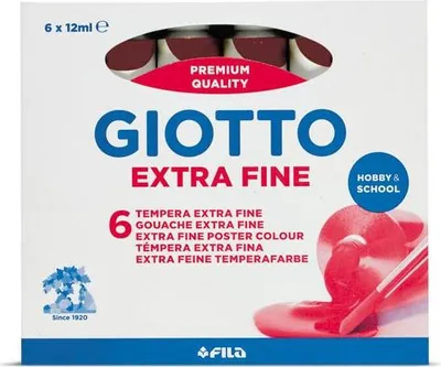 Produktbild von Giotto 352022 Tempera-Farbe 12 ml Röhre Braun