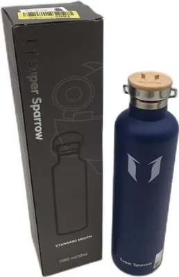 Obrázek produktu pro Láhev na termální vodu Super Sparrow, fialová, 1 l, nepropustná, bez BPA