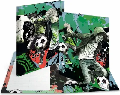 Produktbild von HERMA Sammelmappen A4 Karton Street Soccer