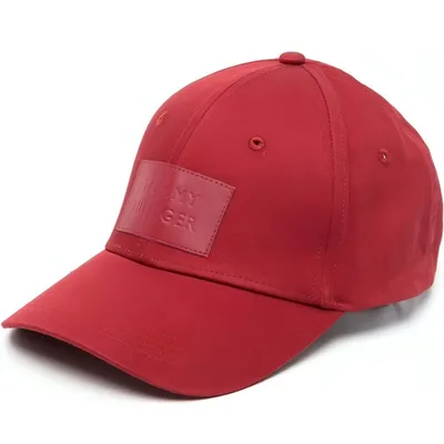 Immagine prodotto di Cappello baseball TOMMY HILFIGER cappellino con visiera logo dietro regolabile articolo AW0AW14156, UNICA - ONE SIZE, Cotone 100%