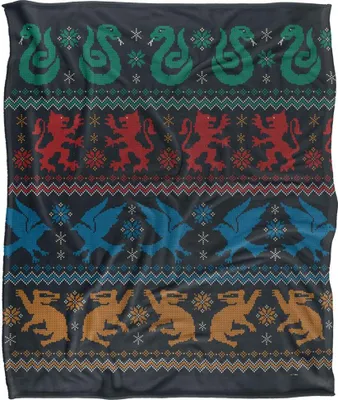 Image de Harry Potter - couverture, maisons de Poudlard, hiver TV18913 (taille unique) (Coloré)