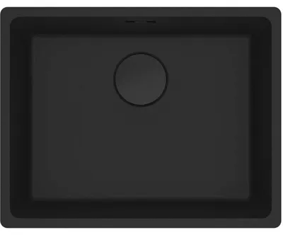Produktbild von Franke Maris Flächenbündige Spüle Fragranitbecken MRG 210-52 Black Matt Handbedienung  ab 60 cm 135.0683.045 - inkl.