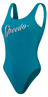 Speedo Badeanzug für Damen mit tiefem U-Rückenausschnitt