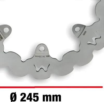 Produktbild von Bremsscheibe Malossi Whoop Disc Ø 245mm, Dicke 4,5mm, 0028